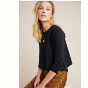 Maison du Soir Cropped Pullover Anthropologie